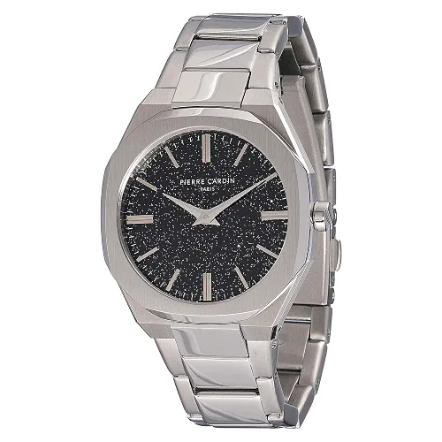 Zegarek PIERRE CARDIN CF.1008.MS. Kwarcowy, Kolor czarny. Kobieta.