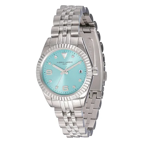 Zegarek PIERRE CARDIN CF.1012.MS.1. Kwarcowy, Kolor zielony. Kobieta.