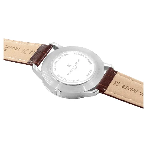 Zegarek PIERRE CARDIN CLC.6000. Kwarcowy, Kolor biały. Mężczyzna.