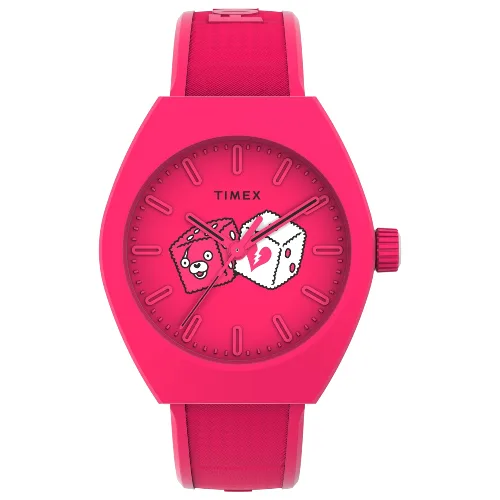 Zegarek TIMEX TW2W96800. Kwarcowy, Kolor różowy. Mężczyzna.