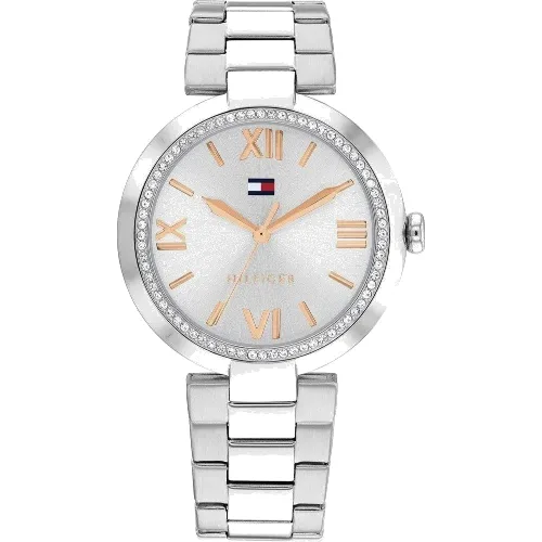 Zegarek TOMMY HILFIGER 1782681. Kwarcowy, Kolor szary. Kobieta.