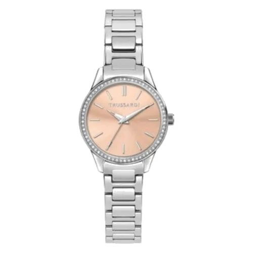 Zegarek TRUSSARDI R2453151521. Kwarcowy, Kolor różowy. Kobieta.