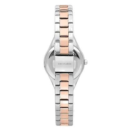 Zegarek TRUSSARDI R2453157509. Kwarcowy, Kolor szary. Kobieta.
