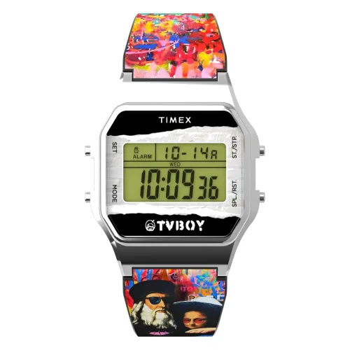 Zegarek unisex kwarcowy Timex 80 TVBOY TW2Y46800 – czerwony