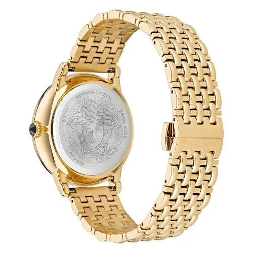 Zegarek VERSACE VE6F00523. Kwarcowy, Kolor czarny. Unisex.