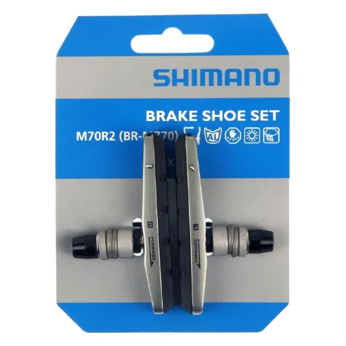 Zestaw Klocków Hamulcowych M70R2 Wkład Hamulcowy V-Brake - Srebrny