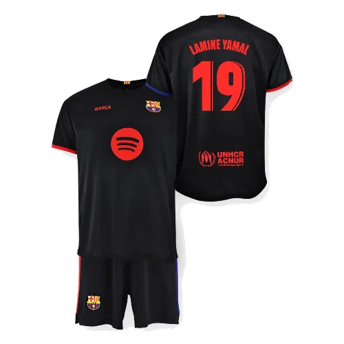 Zestaw koszulek dziecięcych FC Barcelona 24-25 Premium - Lamine Yamal