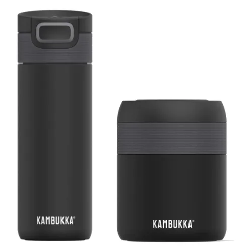 Zestaw na lunch Office Besties kubek + lunchbox termiczny