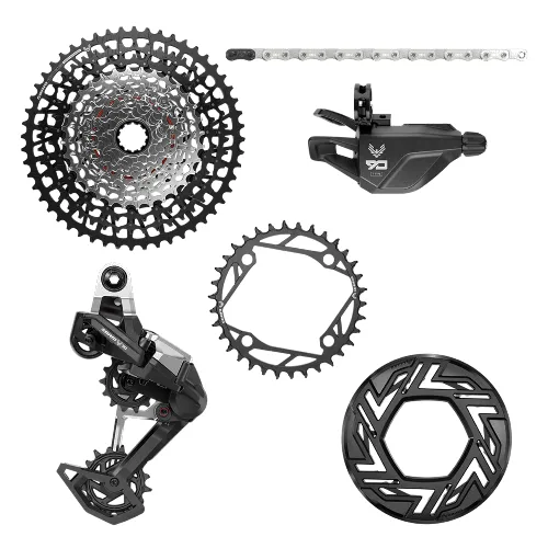 Zestaw napędu SRAM Eagle 90 Transmission e-MTB 10-52T z zębatką 34T