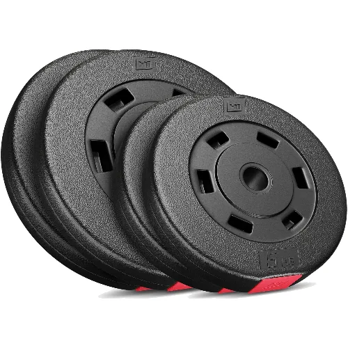 Zestaw obciążeń kompozytowych do sztangi Hop-Sport HS-C30A 30kg (2x10, 2x5)