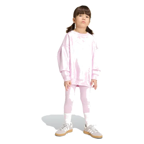 ZESTAW OVERSIZED CREW LEGGINGS