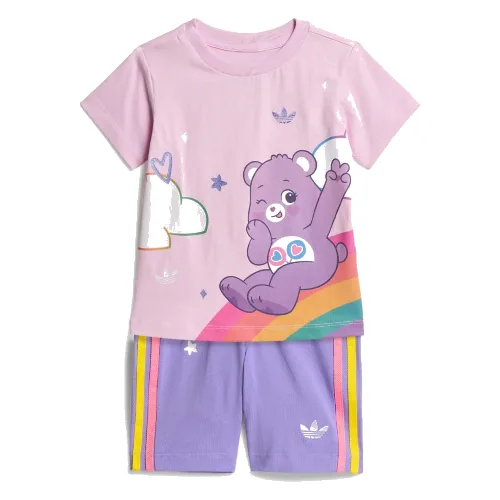 ZESTAW Z KOSZULKĄ I SZORTAMI ADIDAS CARE BEARS