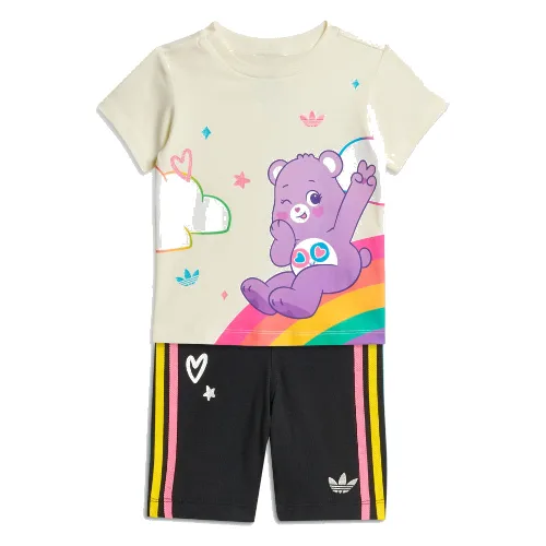 ZESTAW Z KOSZULKĄ I SZORTAMI ADIDAS CARE BEARS